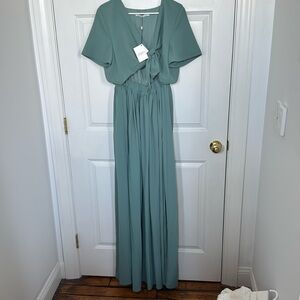 Byegreis Kimber Teal Dress